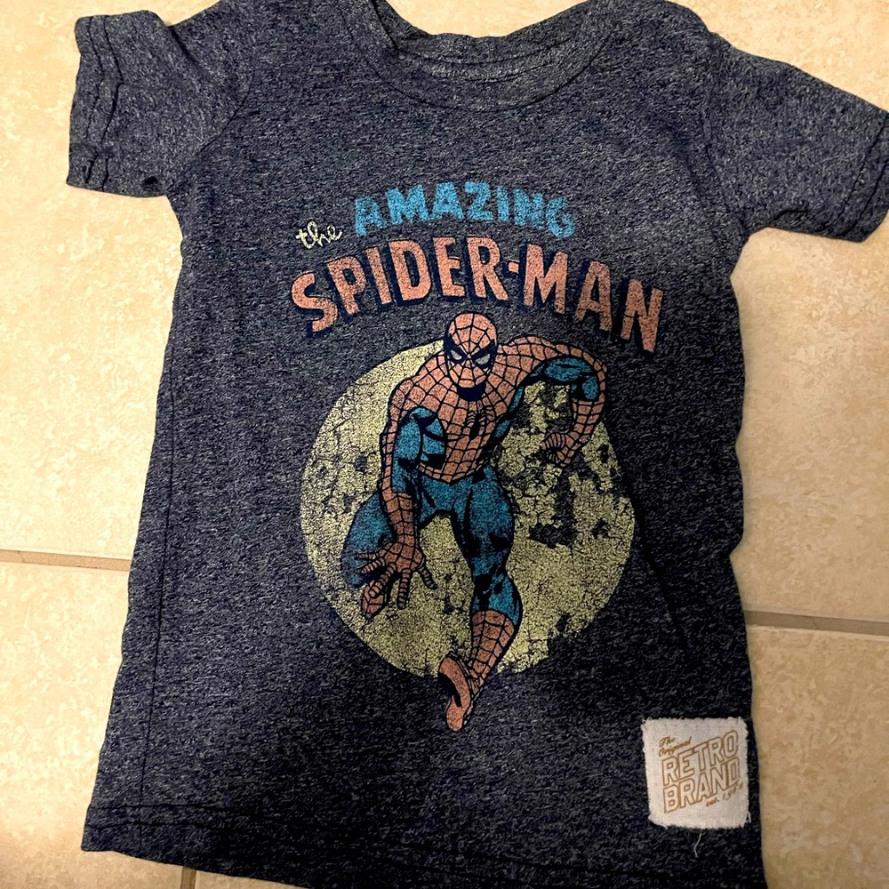 Retro brand size 3t Spider-Man shirt